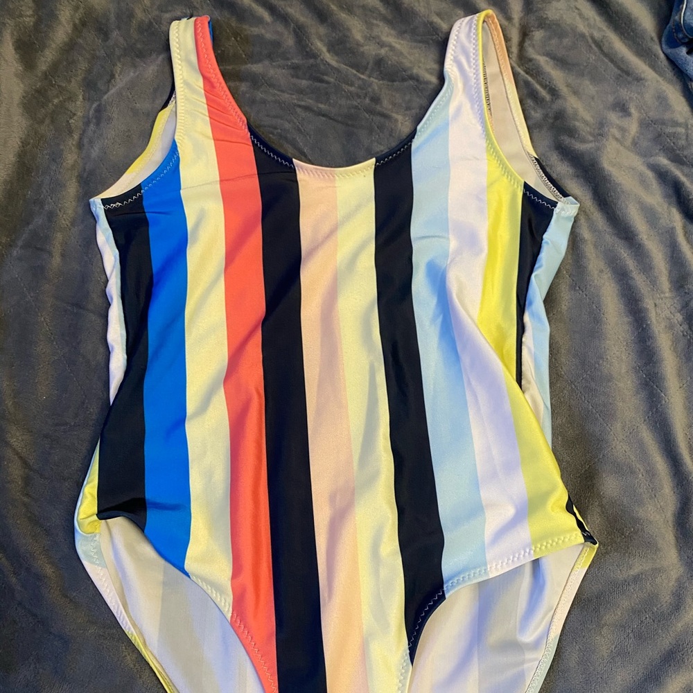 Striped Bathing Suit